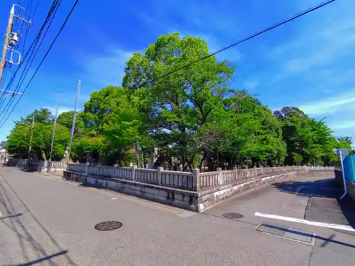籠守勝手神社(木曽川町黒田)の自然