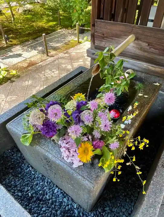 勝林寺の手水舎