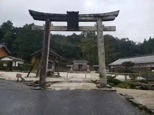 大炊神社の鳥居