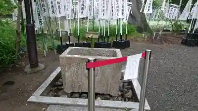 旗上弁財天社の手水舎