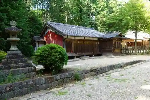 都祁水分神社の本殿