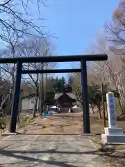 張碓稲荷神社の鳥居