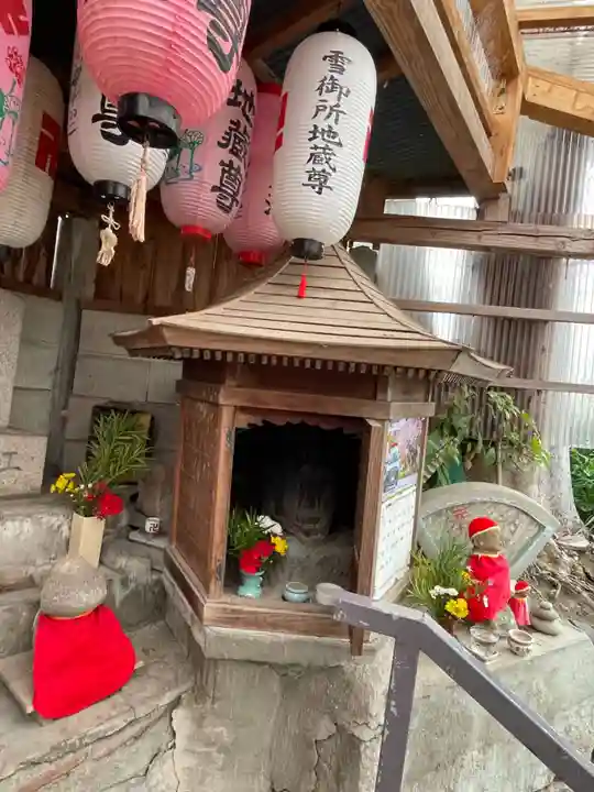雪御所地蔵尊(兵庫県)