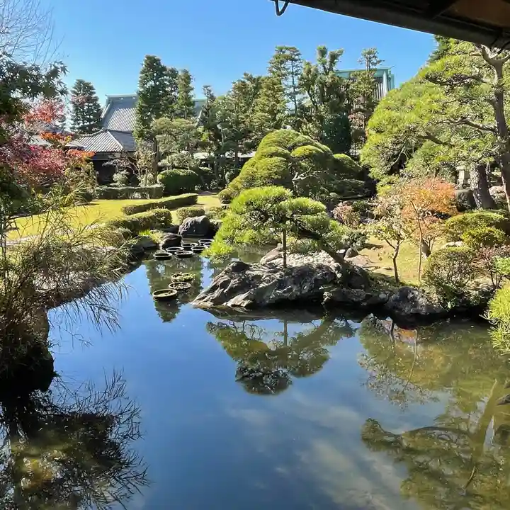 題経寺(柴又帝釈天)の庭園