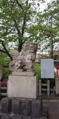 六孫王神社の狛犬