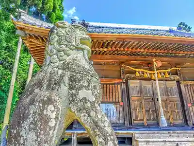 守公神社の狛犬