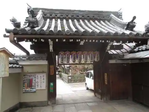地蔵院（椿寺）の山門・神門