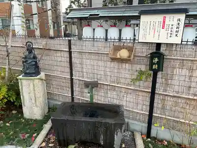 駒込妙義神社の手水舎