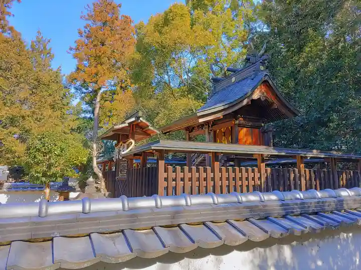 於美阿志神社(檜隈寺跡)の本殿・本堂