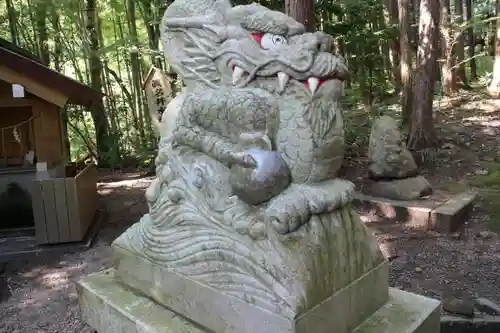 眞名井神社（籠神社奥宮）の狛犬