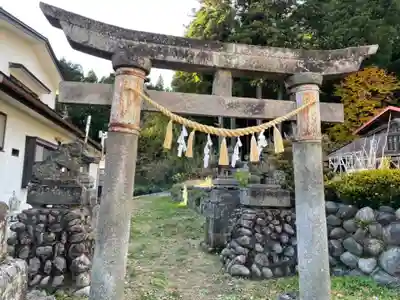 永倉神社の鳥居