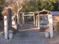 三毳神社(奥宮)の鳥居