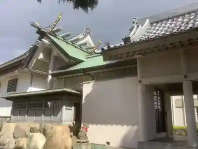 神明社・土之宮合殿の本殿・本堂