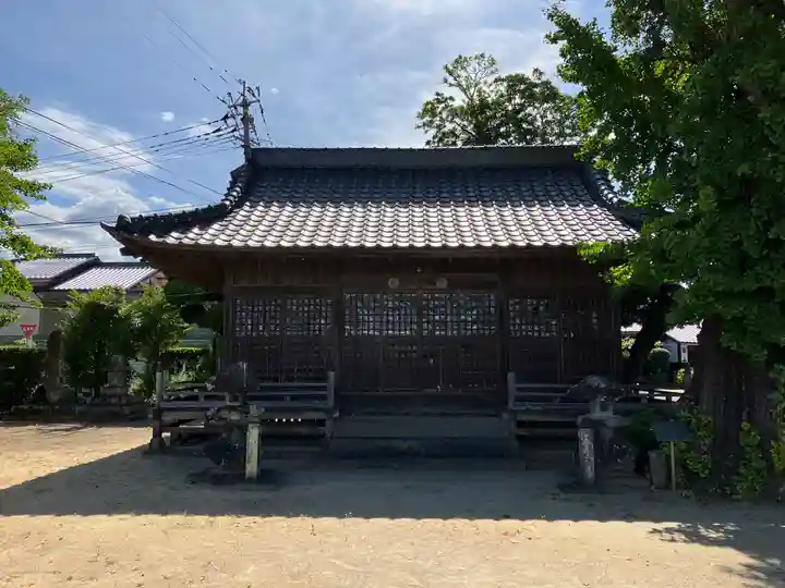 大魚神社の本殿・本堂