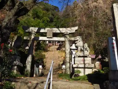 黒戸奈神社の鳥居