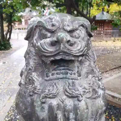 鳩森八幡神社の狛犬