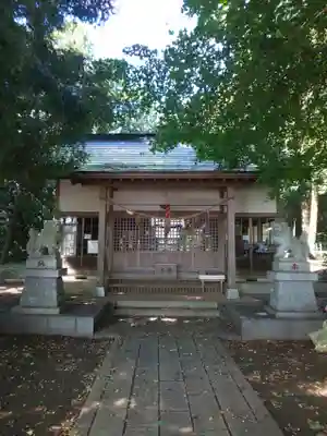 大森鳥見神社の本殿・本堂