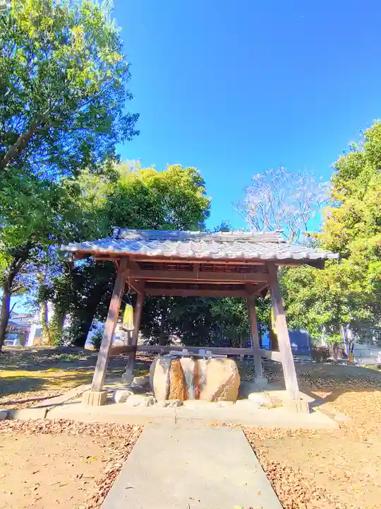 県神社(江吉良町)の手水舎