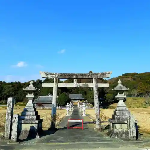 車神社の鳥居