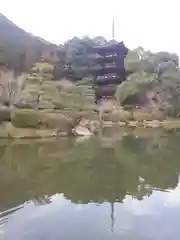 瑠璃光寺の庭園