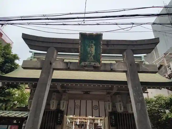 綱敷天神社の鳥居