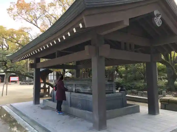 筥崎宮の手水舎