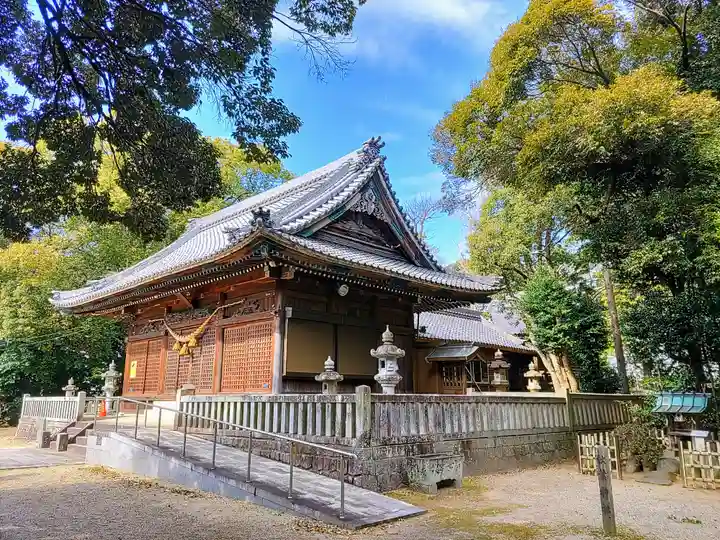 城ヶ入白山神社の本殿・本堂