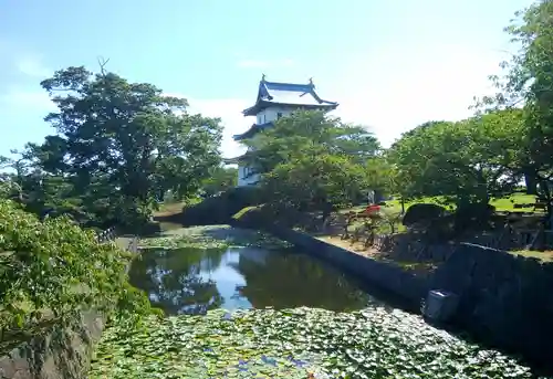 松前神社の周辺