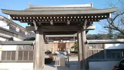 妙長寺の山門・神門