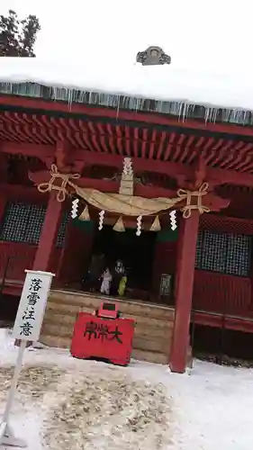 岩木山神社の本殿・本堂