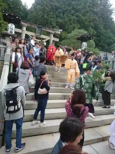 櫻山八幡宮のお祭り