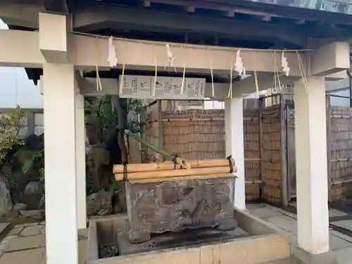 皆中稲荷神社の手水舎