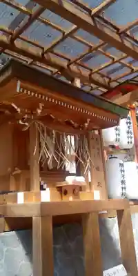 明竹稲荷宮　腰神不動神社の本殿・本堂