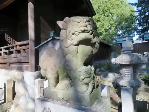 羊神社の狛犬