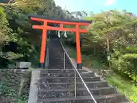 雷公神社の鳥居