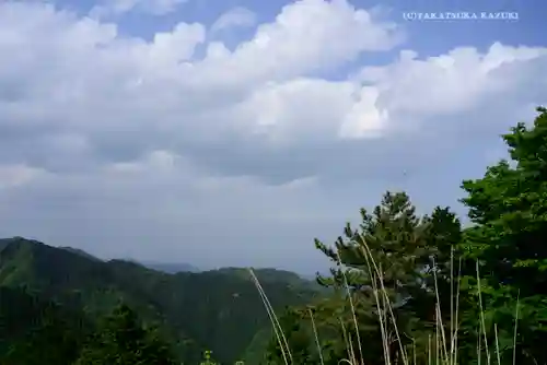 大山阿夫利神社本社の景色