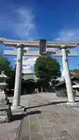 本木氷川神社の鳥居