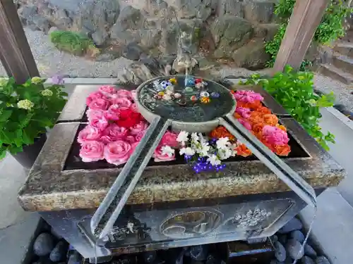 玉村八幡宮の手水