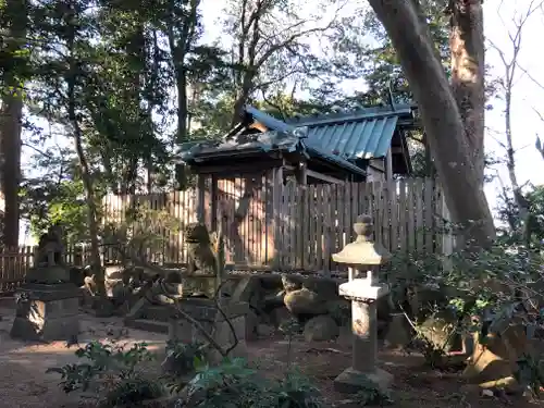 木造神社の本殿