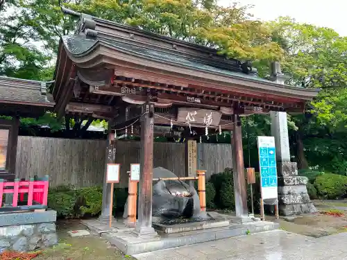 盛岡八幡宮の手水