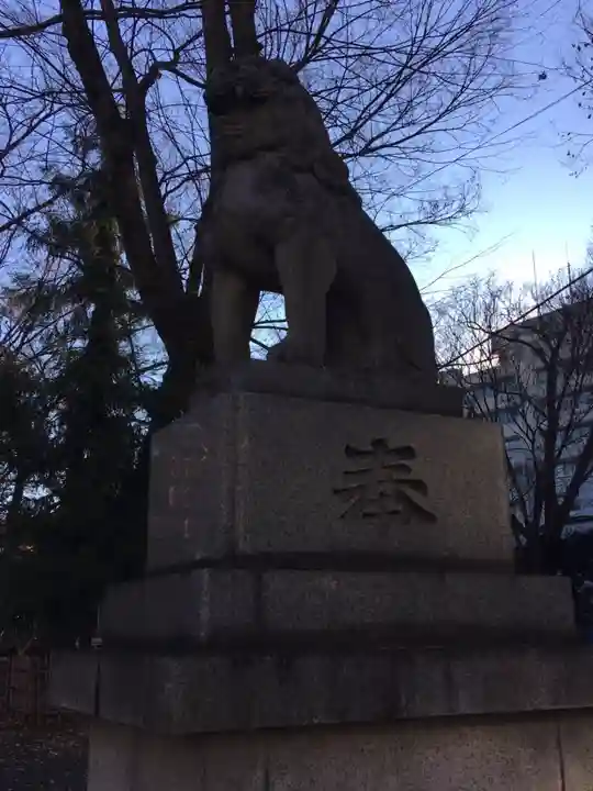 大國魂神社の狛犬