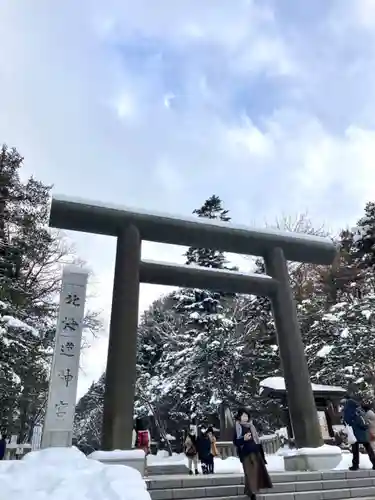 北海道神宮の鳥居