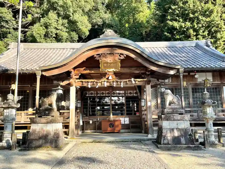 田守神社の本殿・本堂