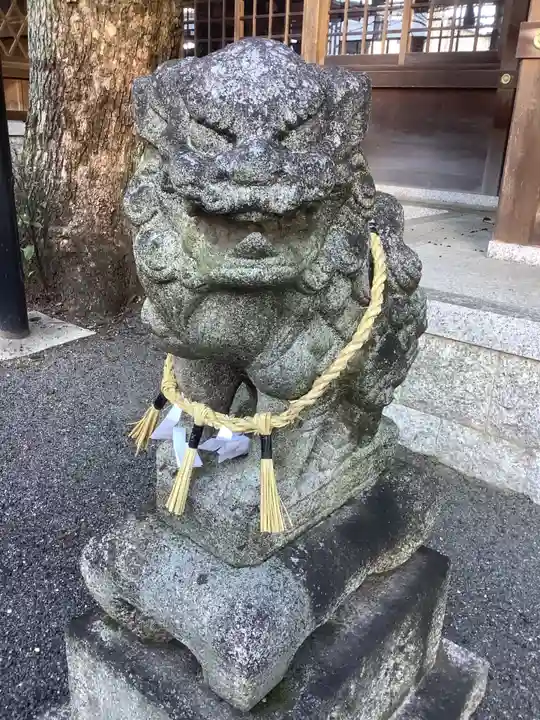 天神社(勝川町)の狛犬