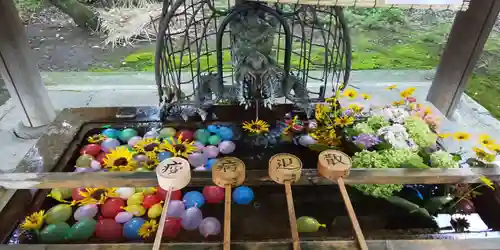 若宮神明社の手水舎