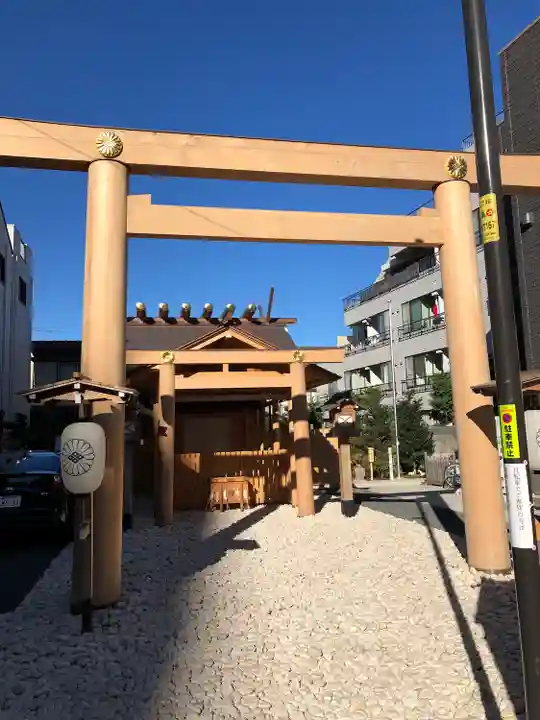 【閉業】小石川大神宮の鳥居