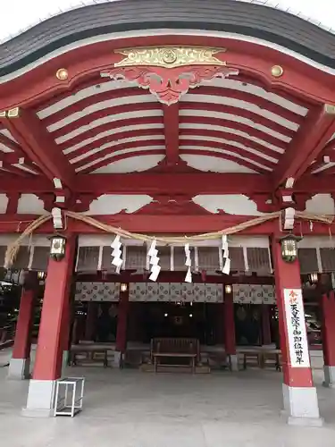 越ヶ谷久伊豆神社の本殿