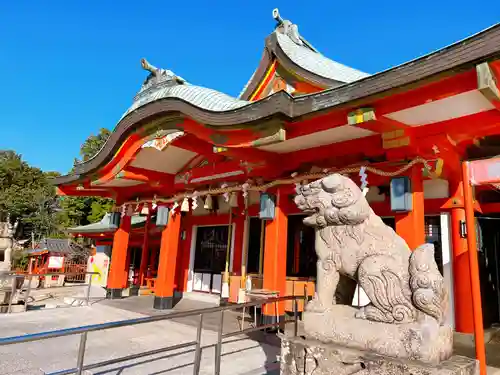 多治速比売神社の狛犬