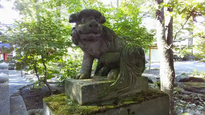 比布神社の狛犬