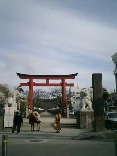 鶴岡八幡宮の鳥居